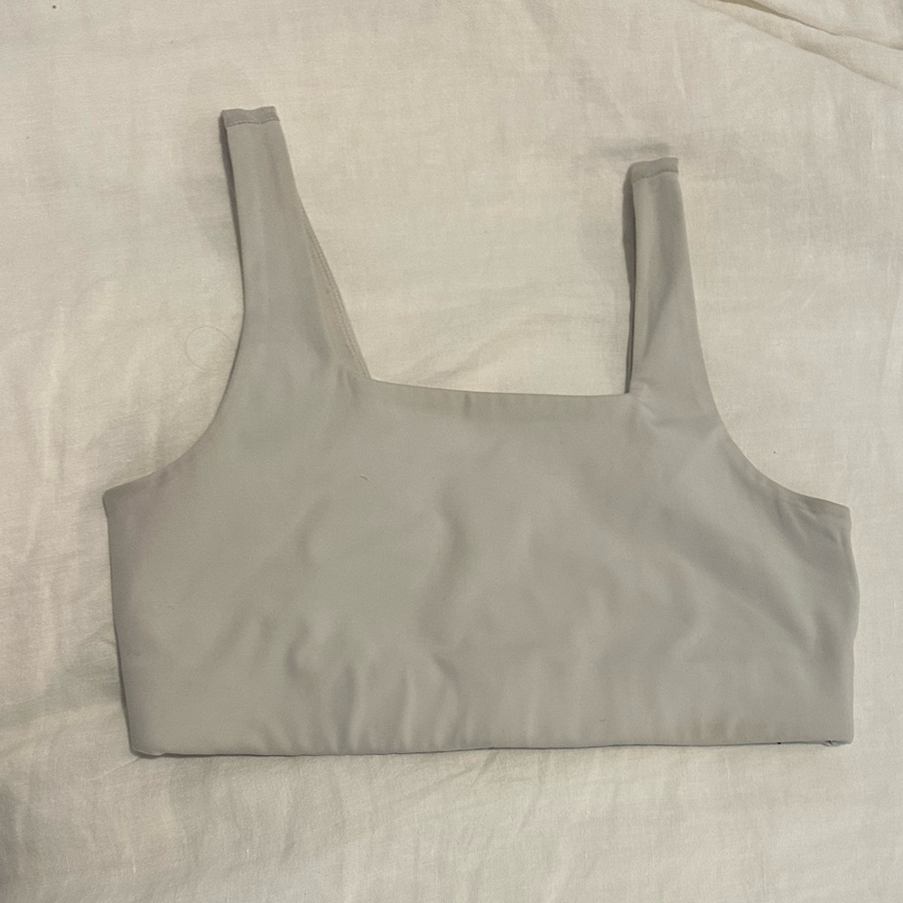 Girlfriend Collective Tommy bra in ivory medium